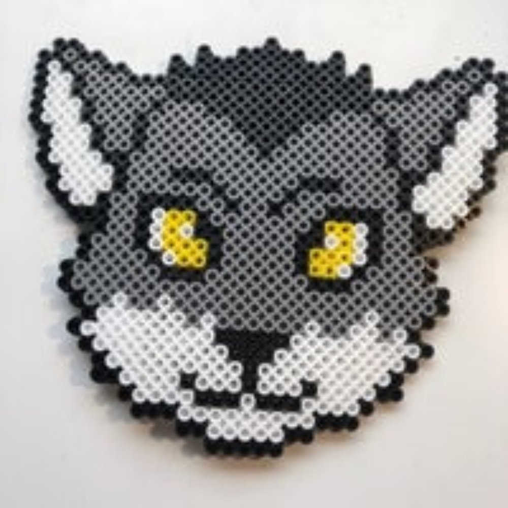 fursuit perler bead magnet